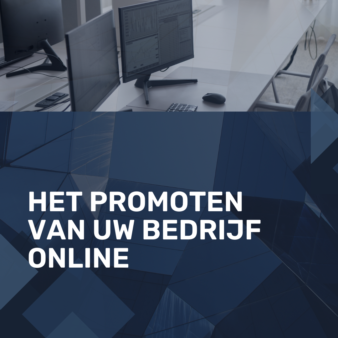 Het promoten van uw bedrijf online