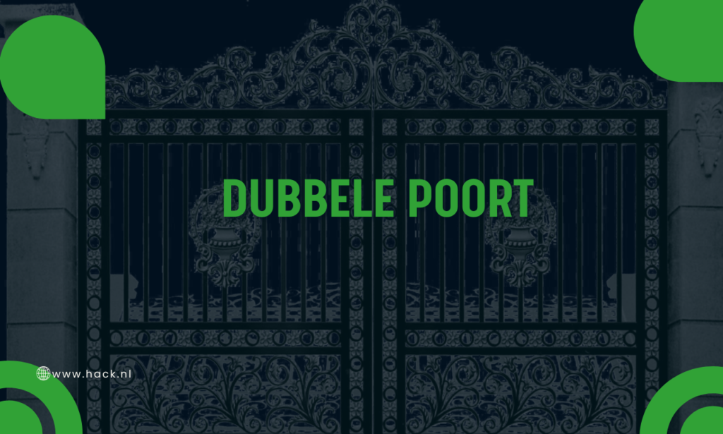 dubbele poort
