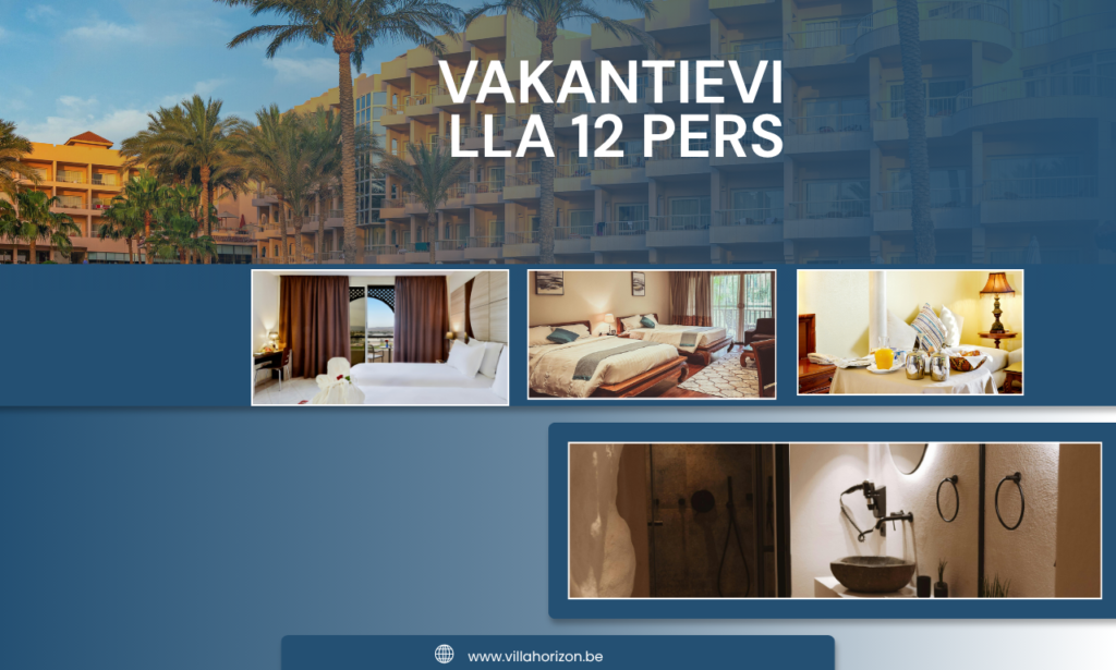 Vakantievilla 12 pers